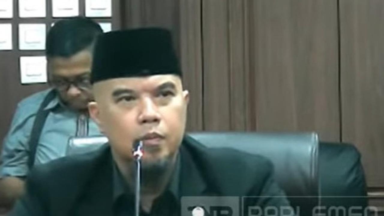 Ahmad Dhani di sidang MKD