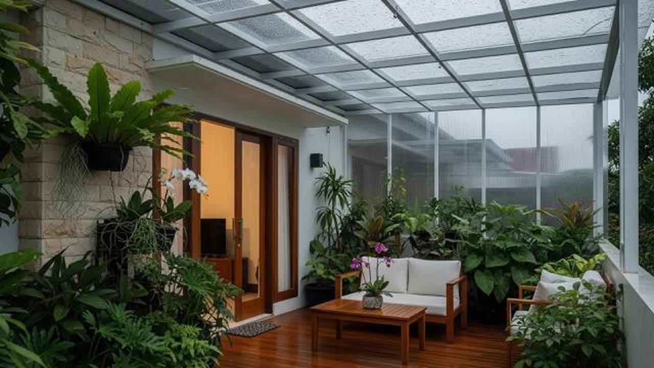 9 Desain Teras Rumah Tetap Kering saat Hujan, Inspirasi Estetis dan Fungsional