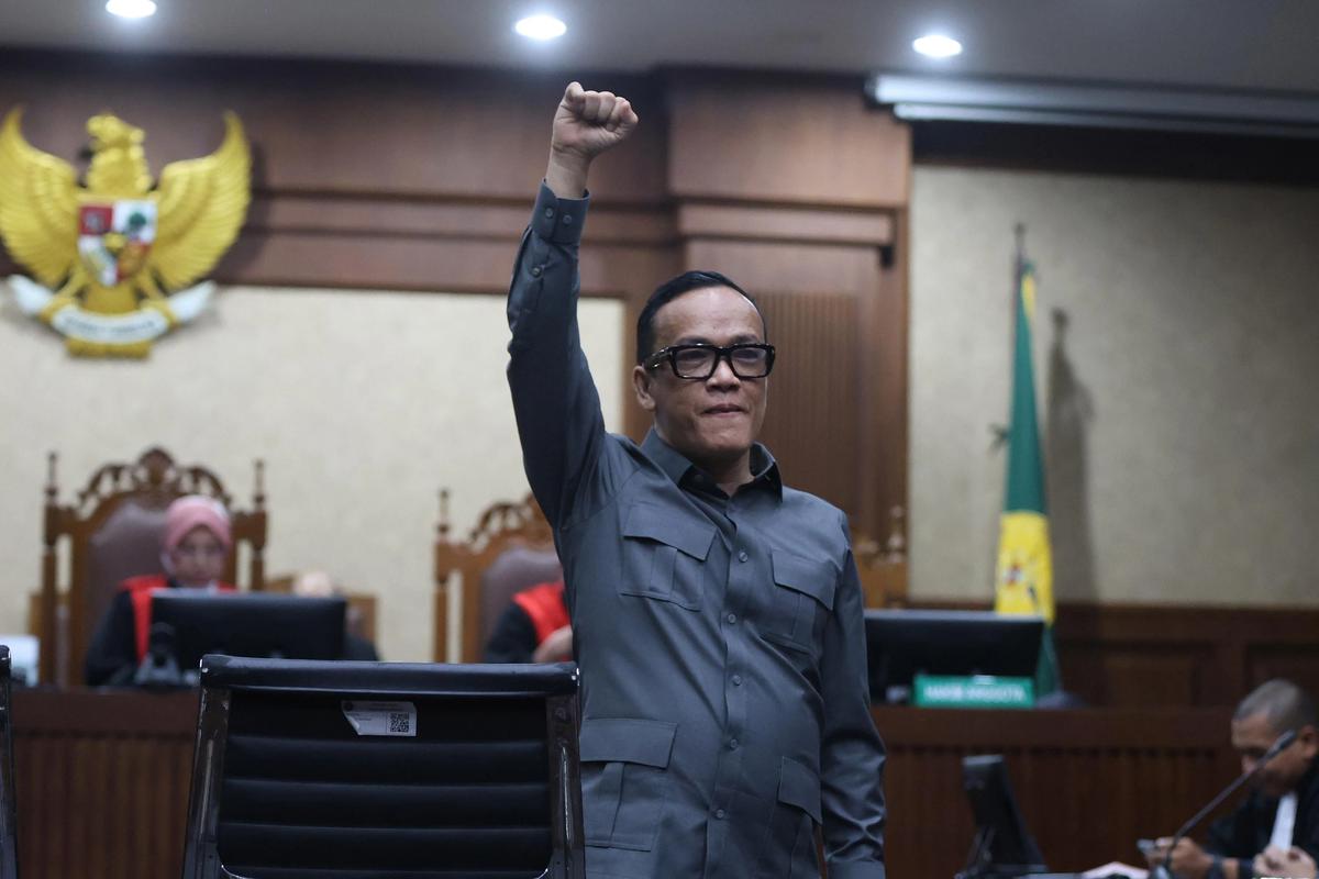 FOTO: Noel Divonis Empat Setengah Tahun Penjara dalam Kasus Sertifikasi K3