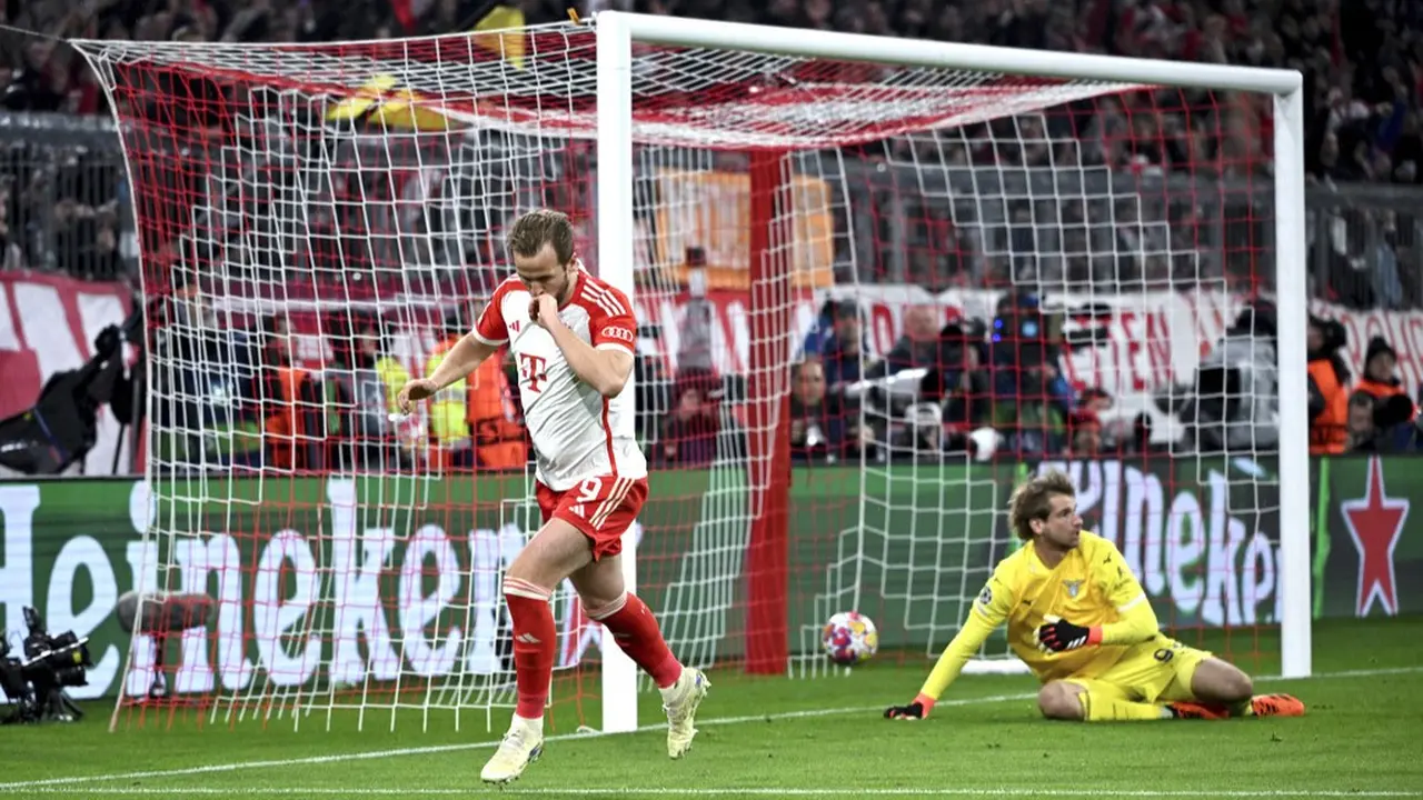 Foto: Penampilan Cemerlang Harry Kane saat Taklukkan Lazio, Borong 2 gol Bawa Bayern Munchen ke Perempat Final Liga Champions