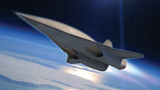Google Earth menangkap penampakan aneh, pesawat rahasia AS SR-72 Mach 6