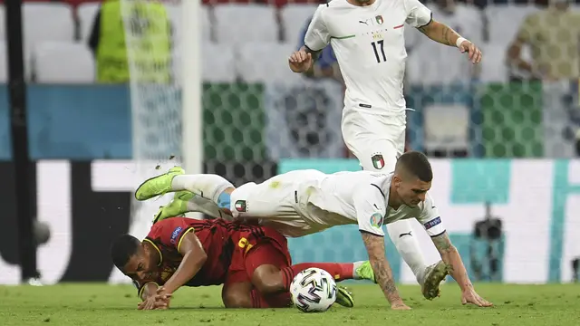 Belgia vs Italia Euro 2020
