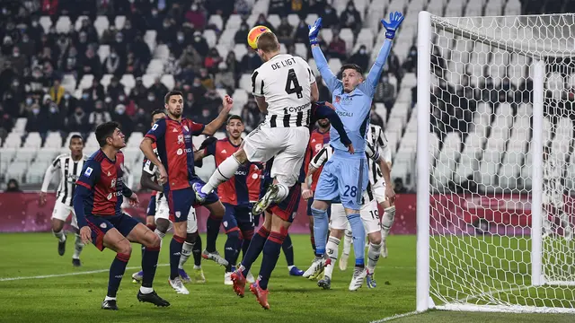 Juventus Bungkam Cagliari 2-0