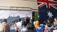 Duta Besar Australia untuk Indonesia Penny Williams PSM dalam Seminar Perempuan, Perdamaian dan Keamanan bagi para pemimpin perempuan baru di sektor keamanan nasional Indonesia. (Dok Kedubes Australia)