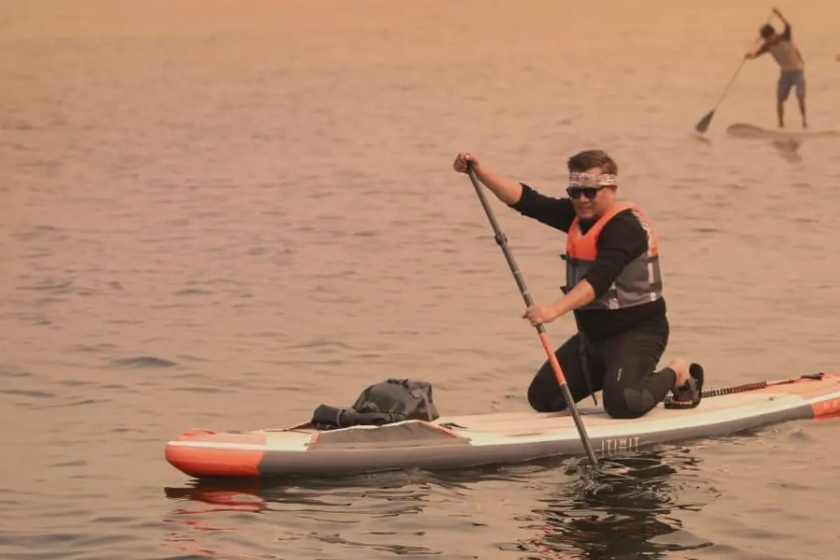 Eksibisi Dayung dan Kayak Digelar di Waduk Jatiluhur