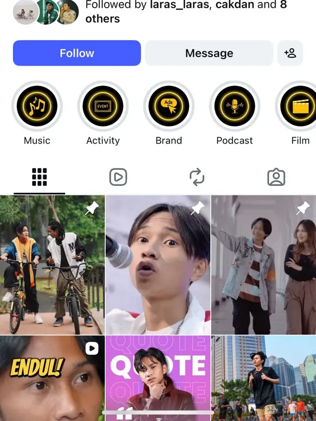 Akun Instagram Fajar