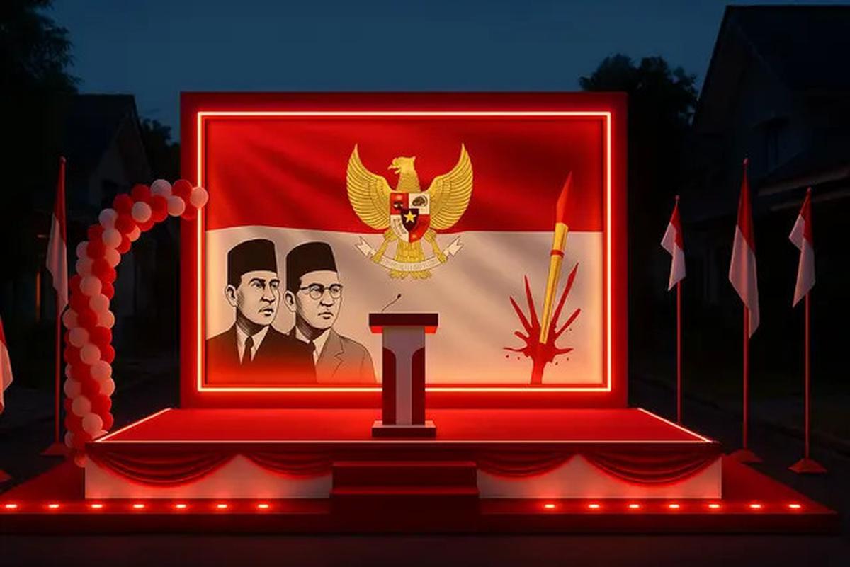 8 Dekorasi Panggung 17 Agustus Simple Elegan untuk Acara di Desa hingga Perumahan