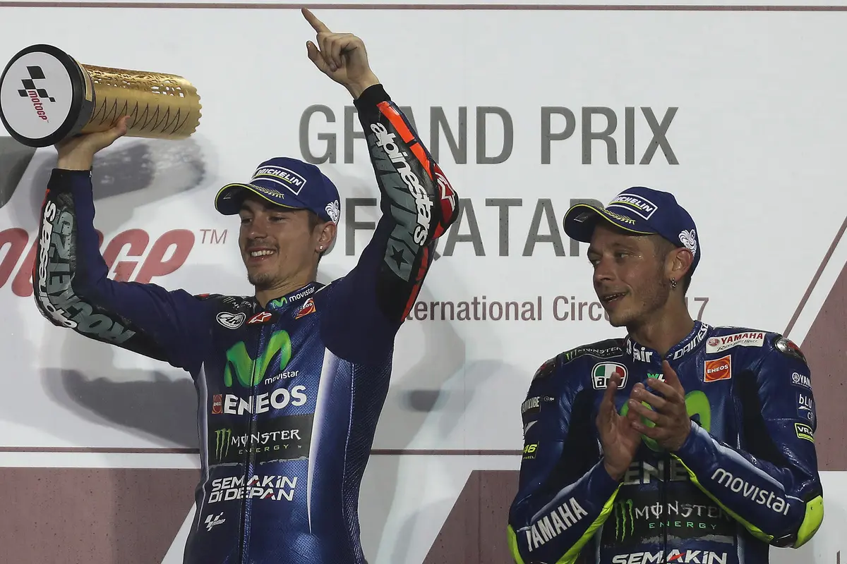 20170326-Maverick Vinales Juara Seri Perdana MotoGP 2017-AP