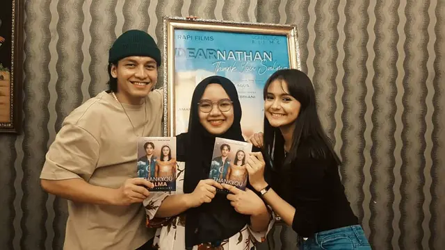 Syuting Bareng Lagi, Ini 6 Momen Jefri Nichol dan Amanda Syukuran Film ‘Thankyou Salma’