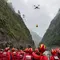 Tim Penyelamat Tiongkok Capai Pelabuhan Gyirong yang Hancur Akibat Longsor