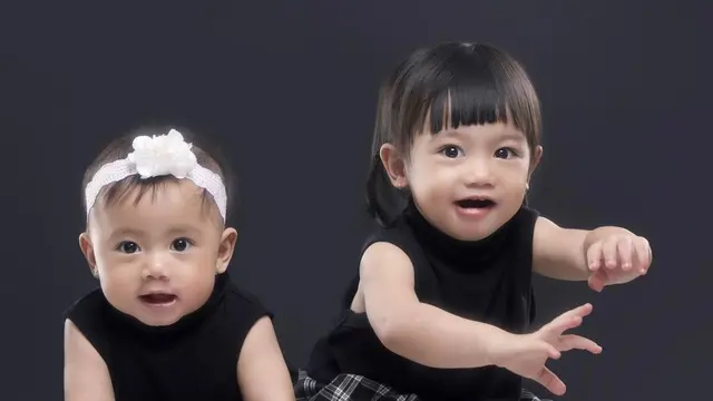 Gemasnya Graziella Bible Emmanuela dan Zefanya Graneth Emmanuela.