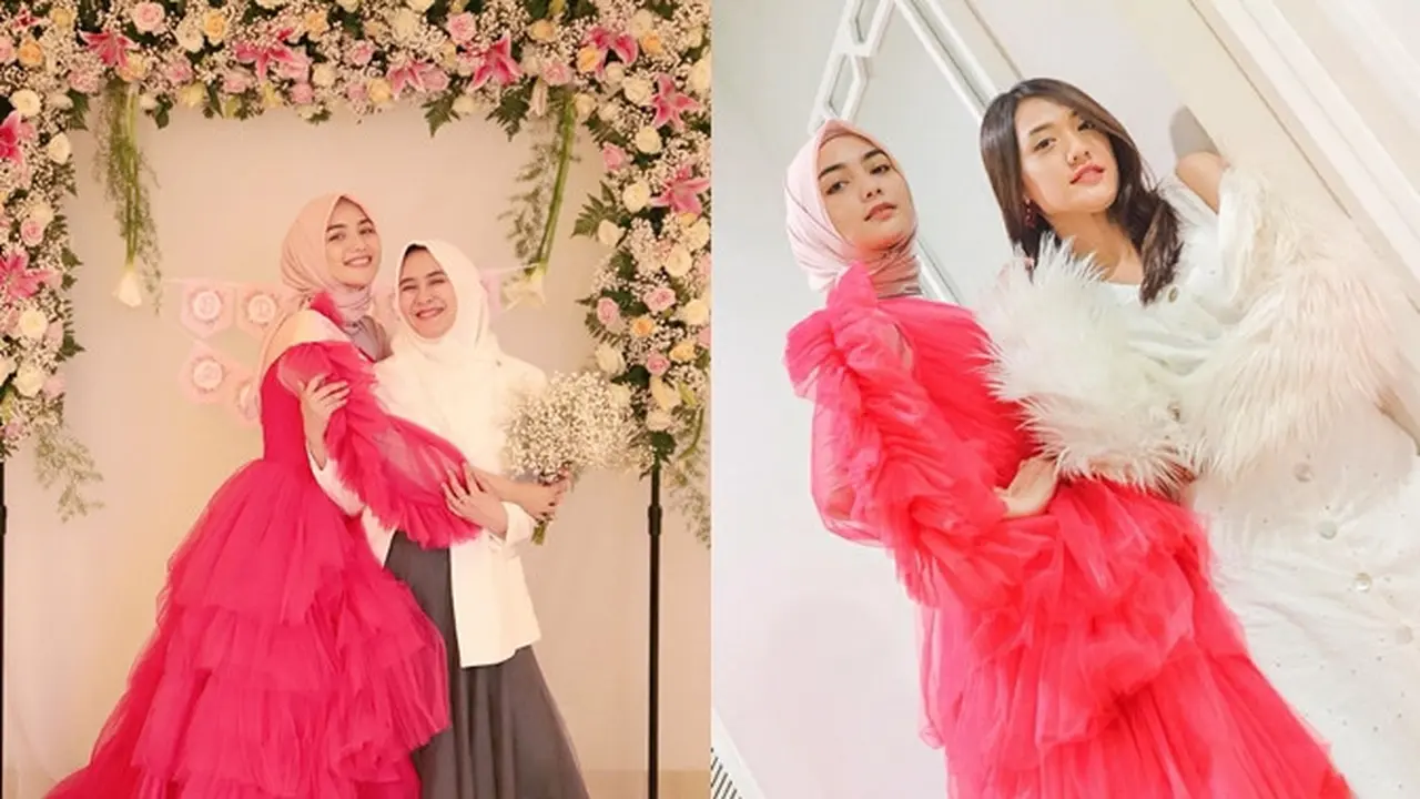 7 Momen Bridal Shower Kedua Citra Kirana, Pakai Gaun Merah Bak Ratu