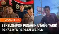 Sekelompok penagih utang menyita kendaraan warga secara paksa di tengah jalan di Kota Yogyakarta. Kejadian ini viral, karena video penarikan paksa tersebar di media sosial.