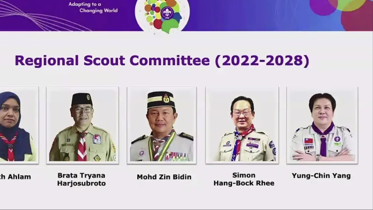 Wakili Indonesia, Brata Hardjosubroto Terpilih Jadi Anggota Komite Pramuka Asia-Pasifik