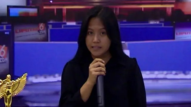 Nadia Pujiasih Peserta Presenter Liputan6 di Indonesia Broadcaster Expo 2013