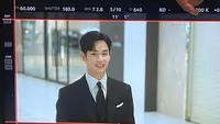 Kim Soo Hyun di Balik Layar drakor Queen of Tears. (Instagram/ soohyun_k216)