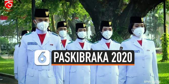 VIDEO: Detik-detik Paskibraka Kibarkan Sang Saka Merah Putih