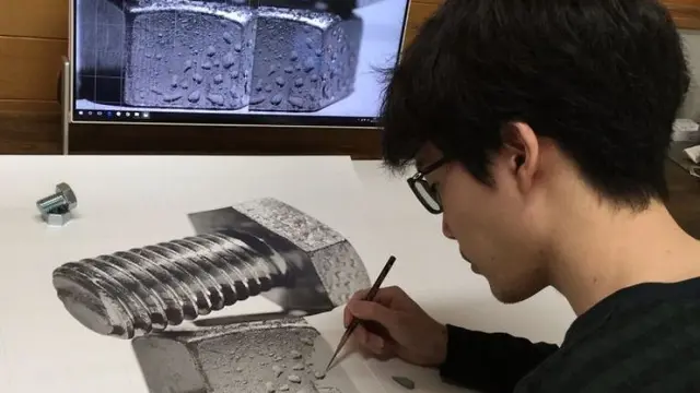 Karya Menakjubkan Seniman Jepang, Lukisan Pensil bak Nyata