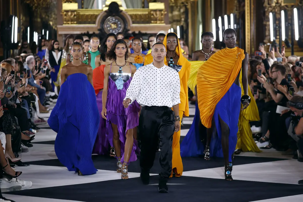Desainer Balmain Olivier Rousteing