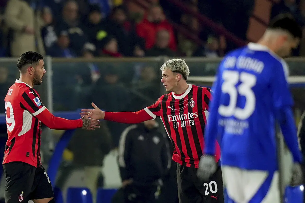 Como Vs AC Milan, Serie A Liga Italia