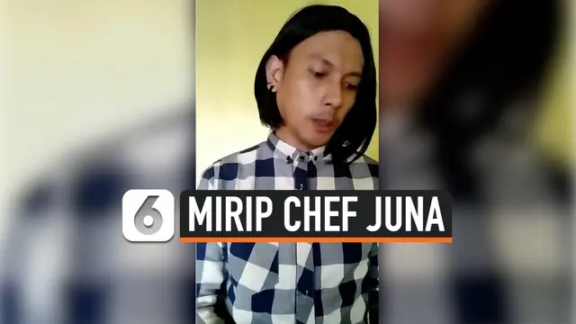 VIDEO: Pria Mirip Chef Juna Mendadak Viral di Media Sosial