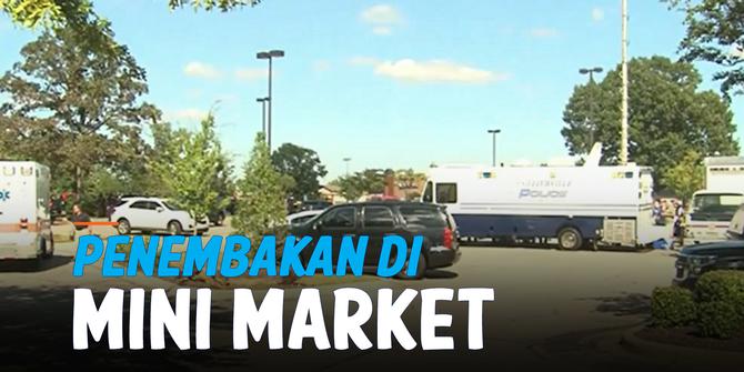 VIDEO: Insiden Penembakan di Mini Market, 1 Orang Tewas dan 12 Orang Luka-Luka