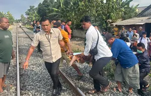 Tragis, Ibu Tewas Tertabrak Kereta saat Cari Anaknya