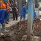 Jalan Assirot Ambles Lagi, Lubang 2,5 Meter Menganga