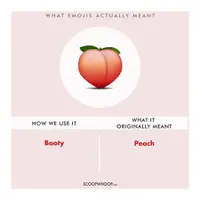Kita mengartikan: Bokong. Arti sebenarnya: Buah peach. (Via: facebook.com/timesofeducationTOE)