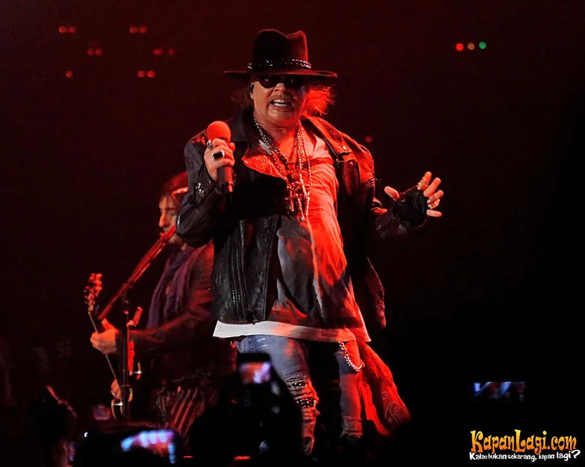 Axl Rose @foto: KapanLagi.comÂ®/Bambang E Ros