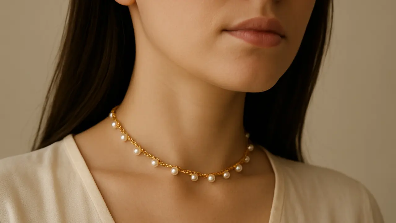 Model Kalung Choker Emas Terbaru (Foto: ChatGPT)