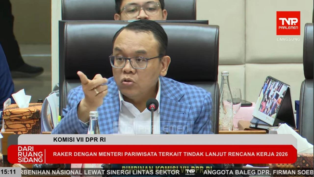 Meradang Anggota DPR Semprot Menpar Widiyanti dan Anak Buah Cecar Anggaran Terblokir