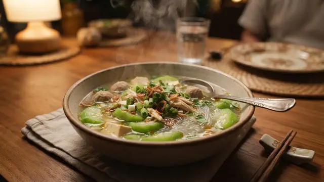 Menu Keluarga dengan Kuah Bening