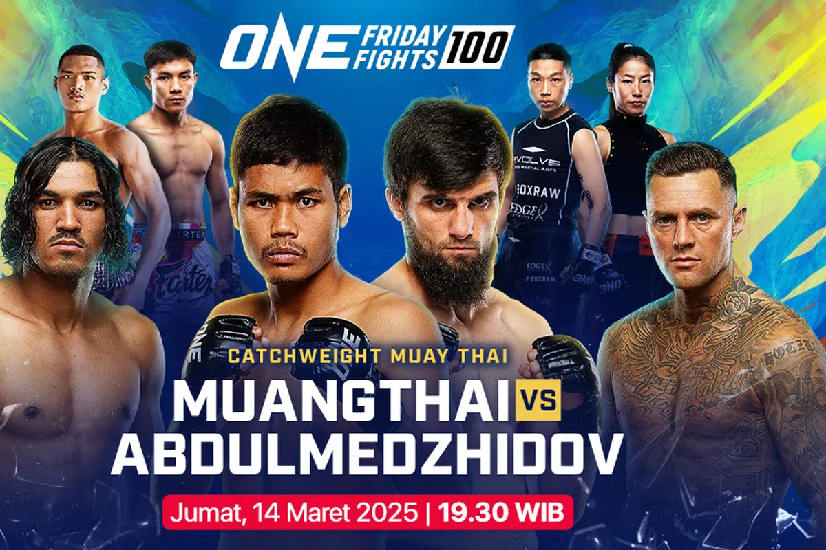 Siaran Langsung ONE Championship: ONE Friday Fights 100 di Vidio