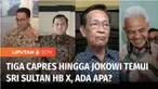 Jelang hari pencoblosan, tiga Calon Presiden bergantian bertemu dengan Sultan Hamengkubuwono X. Tak hanya tiga capres, Presiden Jokowi pun juga menemui Sri Sultan. Lantas mengapa sosok Sultan Hamengkubuwono X menjadi begitu penting. Apakah pertemuan ...