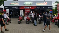 Booth Pertamina di MotoGP Indonesia 2022. (ist)