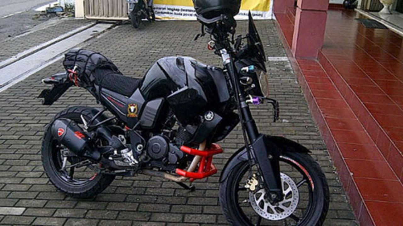 Modifikasi Yamaha Byson (foto: Yonny Purwandana)