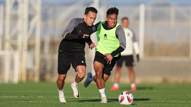 Foto: Jelang Uji Coba Menghadapi Libya, Timnas Indonesia Asuhan Shin Tae-yong Geber Latihan di Turki