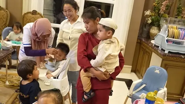 Momen pertemuan Kiano Tiger Wong dengan mantan pengasuhnya, Suster Rahma