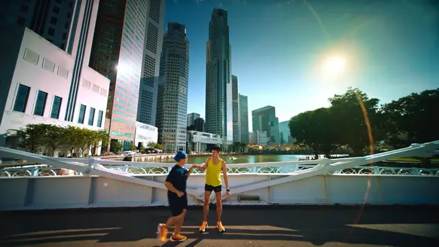 Semangat para pelari