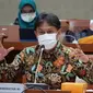 Menteri Kesehatan RI Budi Gunadi Sadikin hadiri rapat kerja lanjutan dengan Komisi IX DPR di Ruang Rapat Komisi IX Gd. Nusantara I Lt. 1 DPR RI, Jakarta pada Senin, 8 Februari 2021. (Dok Kementerian Kesehatan RI)