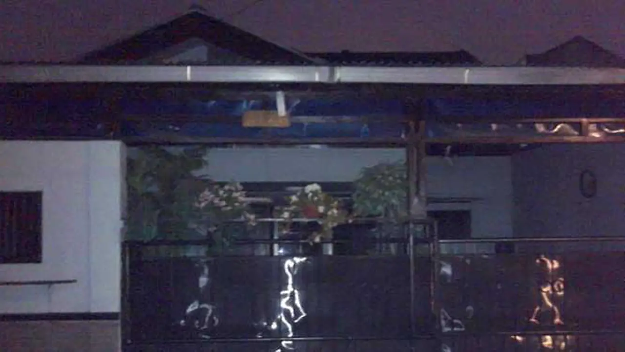 Rumah Hafitd tersangka pembunuh Ade Sara