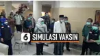 Dalam rangka menyambut kedatangan vaksin Covid-19, Gubernur Jawa Timur Khofifah Indar Parawansa meninjau proses simulasi vaksin yang dilakukan oleh RS Islam Jemursari Surabaya. Khofifah menyatakan kesiapan Jatim untuk melakukan vaksin.