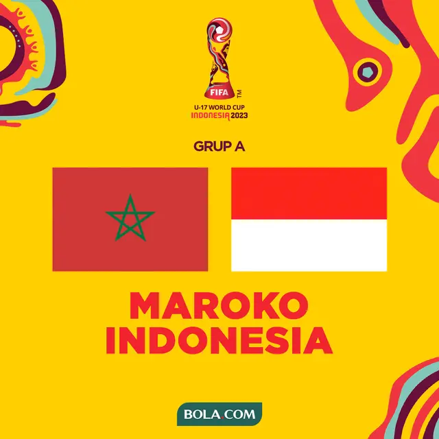 Piala Dunia U-17 - Maroko U-17 Vs Timnas Indonesia U-17