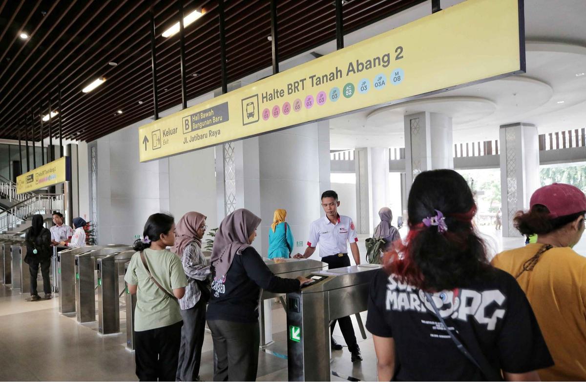 Wajah baru Stasiun Tanah Abang