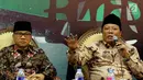 Anggota Fraksi Partai Gerindra Nizar Zahro saat menjadi pembicara dalam diskusi Dialektika Demokrasi di Gedung Nusantara III, Kommpleks Parlemen, Senayan, Jakarta, Kamis (12/7). (Liputan6.com/Johan Tallo)