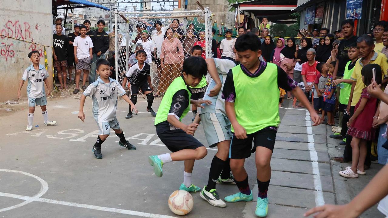 FOTO: Liga Aspal U 13 Hidupkan Semangat Sepak Bola Anak di Menteng Jaya