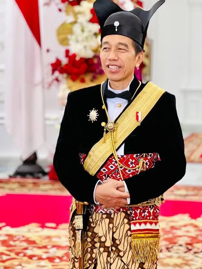 Penampilan Jokowi di HUT ke-78 RI