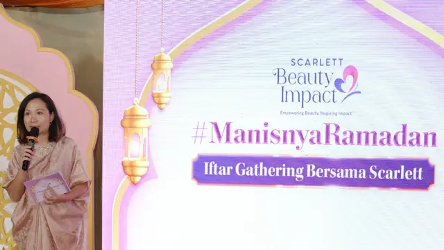 #ManisnyaRamadan Bersama Scarlett Beauty Impact (Foto/Sumber: Scarlett)