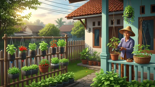 Kebun Sayur Sederhana untuk Lansia 60 Tahun yang Tidak Capek